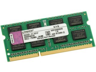 Память SODIMM DDR3 2048MB PC10600 1333MHz Kingston [KVR1333D3S9/2G / KVR1333D3S8S9/2G] для Notebook