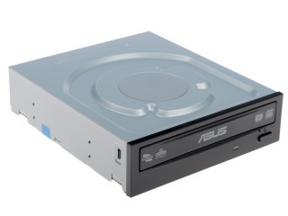 Привод SATA DVD±RW Asus (24F1ST) Black DVD-24x/6x/16x, DL-8x, RAM-12x, CD-48x/24x/48x