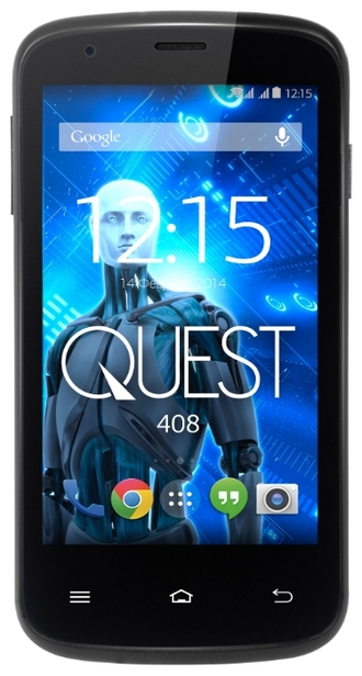 4&quot; Смартфон Qumo Quest 408 4 Гб черный