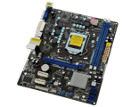 Плата ASRock LGA1155 H61M-S H61 2xDDR3-1333 PCI-E DVI/DSub 6ch 4xSATA LAN mATX