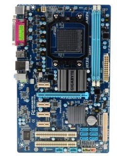 Плата Gigabyte Socket-AM3+ GA-780T-D3L AMD760G/SB710 2xDDR3-1666 PCI-E 8ch 6xSATA RAID IDE COM LPT GLAN ATX