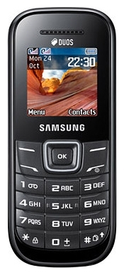 Сотовый телефон Samsung GT-E1202 VE Duos